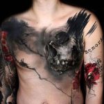 фото Абстрактные тату от 16.01.2018 №060 - Abstract tattoos - tattoo-photo.ru