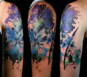 фото Абстрактные тату от 16.01.2018 №089 - Abstract tattoos - tattoo-photo.ru