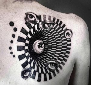 фото Абстрактные тату от 16.01.2018 №093 - Abstract tattoos - tattoo-photo.ru