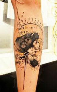 фото Абстрактные тату от 16.01.2018 №101 - Abstract tattoos - tattoo-photo.ru