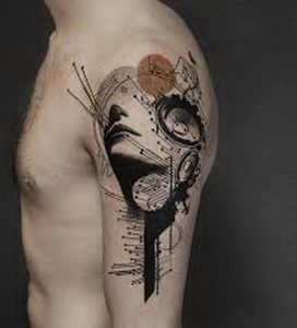 фото Абстрактные тату от 16.01.2018 №102 - Abstract tattoos - tattoo-photo.ru