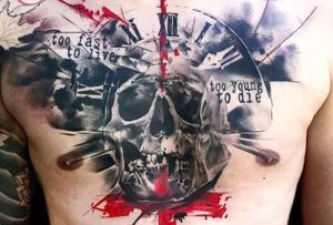 фото Абстрактные тату от 16.01.2018 №107 - Abstract tattoos - tattoo-photo.ru