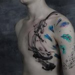 фото Абстрактные тату от 16.01.2018 №110 - Abstract tattoos - tattoo-photo.ru