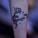 фото Белые тату от 19.02.2018 №024 - White Tattoo - tattoo-photo.ru
