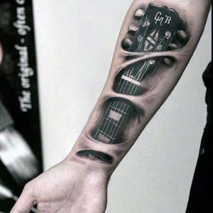 фото музыкальные тату от 08.03.2018 №002 - Musical Tattoos - tattoo-photo.ru