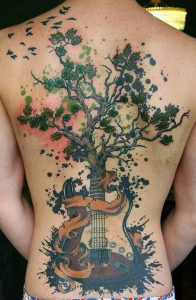 фото музыкальные тату от 08.03.2018 №009 - Musical Tattoos - tattoo-photo.ru