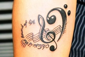 фото музыкальные тату от 08.03.2018 №012 - Musical Tattoos - tattoo-photo.ru