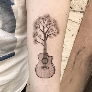 фото музыкальные тату от 08.03.2018 №020 - Musical Tattoos - tattoo-photo.ru