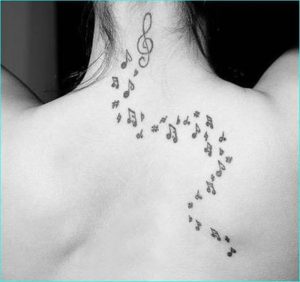 фото музыкальные тату от 08.03.2018 №030 - Musical Tattoos - tattoo-photo.ru