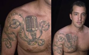фото музыкальные тату от 08.03.2018 №034 - Musical Tattoos - tattoo-photo.ru