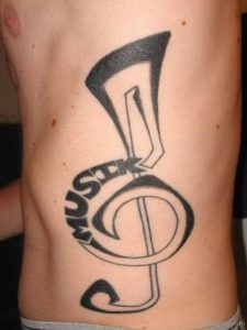 фото музыкальные тату от 08.03.2018 №046 - Musical Tattoos - tattoo-photo.ru