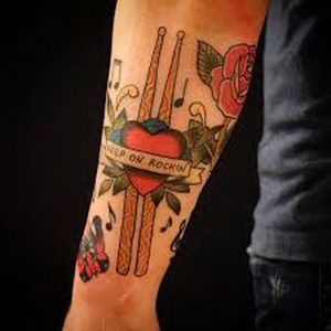 фото музыкальные тату от 08.03.2018 №054 - Musical Tattoos - tattoo-photo.ru