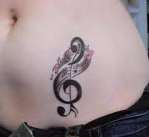 фото музыкальные тату от 08.03.2018 №055 - Musical Tattoos - tattoo-photo.ru