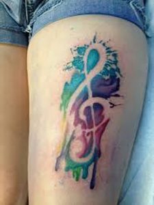 фото музыкальные тату от 08.03.2018 №056 - Musical Tattoos - tattoo-photo.ru