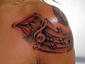 фото музыкальные тату от 08.03.2018 №063 - Musical Tattoos - tattoo-photo.ru