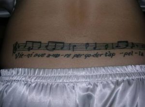 фото музыкальные тату от 08.03.2018 №066 - Musical Tattoos - tattoo-photo.ru