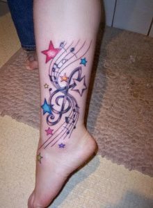 фото музыкальные тату от 08.03.2018 №075 - Musical Tattoos - tattoo-photo.ru