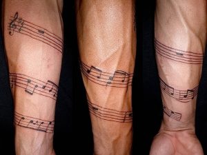 фото музыкальные тату от 08.03.2018 №083 - Musical Tattoos - tattoo-photo.ru