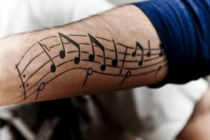 фото музыкальные тату от 08.03.2018 №092 - Musical Tattoos - tattoo-photo.ru