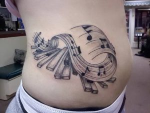 фото музыкальные тату от 08.03.2018 №094 - Musical Tattoos - tattoo-photo.ru