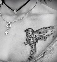 фото музыкальные тату от 08.03.2018 №113 — Musical Tattoos — tattoo-photo.ru