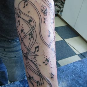 фото музыкальные тату от 08.03.2018 №123 - Musical Tattoos - tattoo-photo.ru