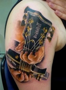 фото музыкальные тату от 08.03.2018 №124 - Musical Tattoos - tattoo-photo.ru