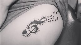 фото музыкальные тату от 08.03.2018 №125 - Musical Tattoos - tattoo-photo.ru