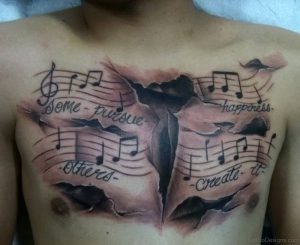 фото музыкальные тату от 08.03.2018 №141 - Musical Tattoos - tattoo-photo.ru