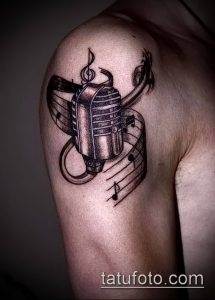 фото музыкальные тату от 08.03.2018 №145 - Musical Tattoos - tattoo-photo.ru