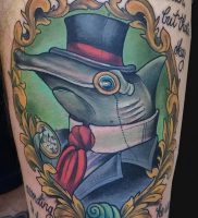 фото тату Акула молот от 23.01.2018 №014 — Tattoo Shark Hammer — tattoo-photo.ru