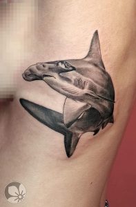 фото тату Акула молот от 23.01.2018 №059 - Tattoo Shark Hammer - tattoo-photo.ru