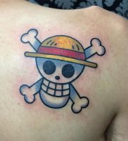 фото тату Веселый Роджер от 03.01.2018 №007 — tattoo Jolly Roger — tattoo-photo.ru