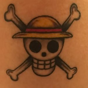 фото тату Веселый Роджер от 03.01.2018 №071 - tattoo Jolly Roger - tattoo-photo.ru