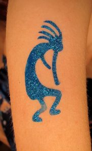 фото тату Кокопелли от 20.02.2018 №014 - Kokopelli tattoo - tattoo-photo.ru