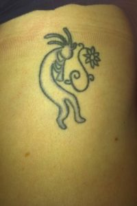 фото тату Кокопелли от 20.02.2018 №017 - Kokopelli tattoo - tattoo-photo.ru