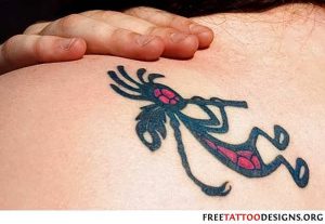 фото тату Кокопелли от 20.02.2018 №072 - Kokopelli tattoo - tattoo-photo.ru