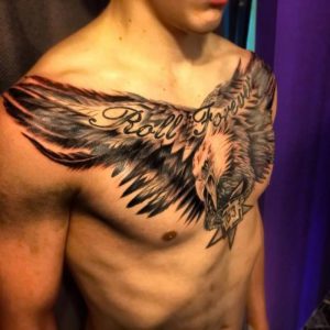 фото тату Орел от 10.03.2018 №024 - tattoo eagle - tattoo-photo.ru