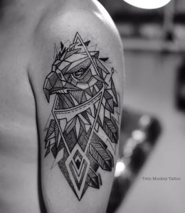 фото тату Орел от 10.03.2018 №027 - tattoo eagle - tattoo-photo.ru