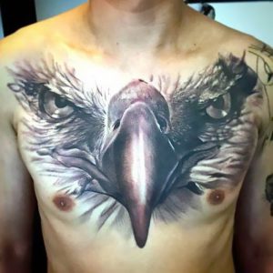 фото тату Орел от 10.03.2018 №032 - tattoo eagle - tattoo-photo.ru