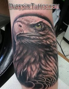 фото тату Орел от 10.03.2018 №033 - tattoo eagle - tattoo-photo.ru