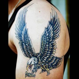 фото тату Орел от 10.03.2018 №046 - tattoo eagle - tattoo-photo.ru