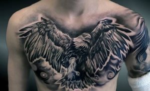 фото тату Орел от 10.03.2018 №054 - tattoo eagle - tattoo-photo.ru