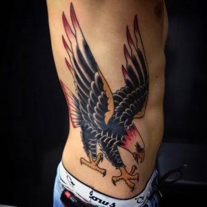 фото тату Орел от 10.03.2018 №059 - tattoo eagle - tattoo-photo.ru