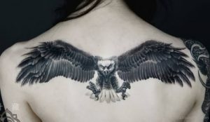 фото тату Орел от 10.03.2018 №083 - tattoo eagle - tattoo-photo.ru
