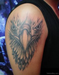 фото тату Орел от 10.03.2018 №086 - tattoo eagle - tattoo-photo.ru