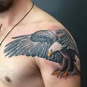 фото тату Орел от 10.03.2018 №091 - tattoo eagle - tattoo-photo.ru