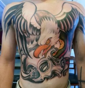 фото тату Орел от 10.03.2018 №096 - tattoo eagle - tattoo-photo.ru