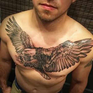 фото тату Орел от 10.03.2018 №099 - tattoo eagle - tattoo-photo.ru