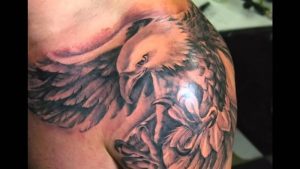 фото тату Орел от 10.03.2018 №101 - tattoo eagle - tattoo-photo.ru